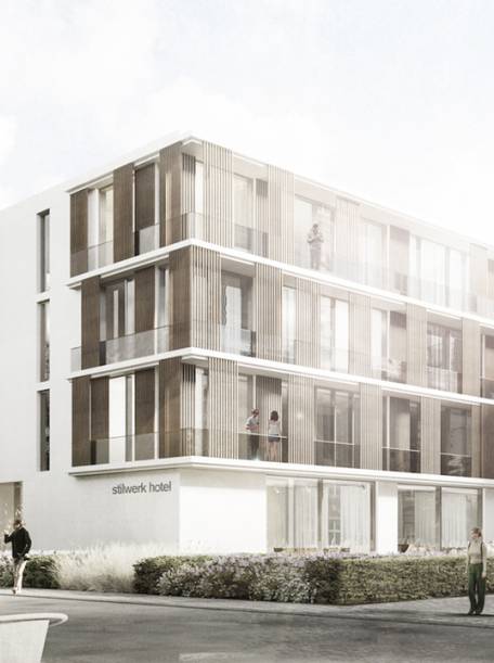 Juli 2018 - Wettbewerb stilwerk Hotel Travemünde, 3. Preis 2.Rang