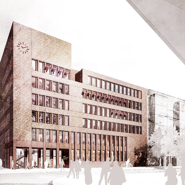 Eingeladener Wettbewerb - Verwaltungsgebäude Neugraben - 2. Preis