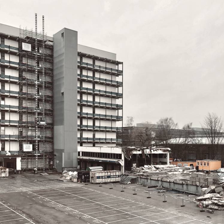 Februar 2019 - Baubeginn OTTO GOeast, Gebäude 4