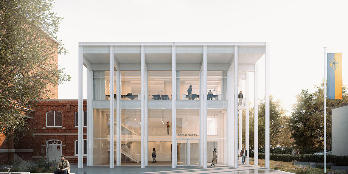 Mai 2025 - Neubau Hörsaalgebäude hochschule 21