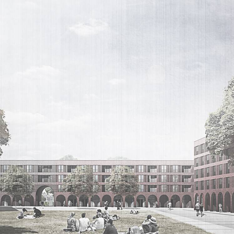 Oktober 2017 - Wettbewerb Pergolenviertel 5 & 6, 3.Platz 2.Rang