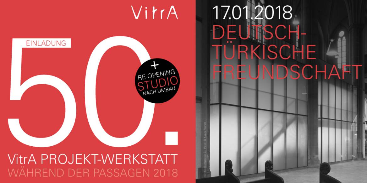 Januar 2018 - 50. VitrA Projekt-Werkstatt mit akyol kamps : bbp