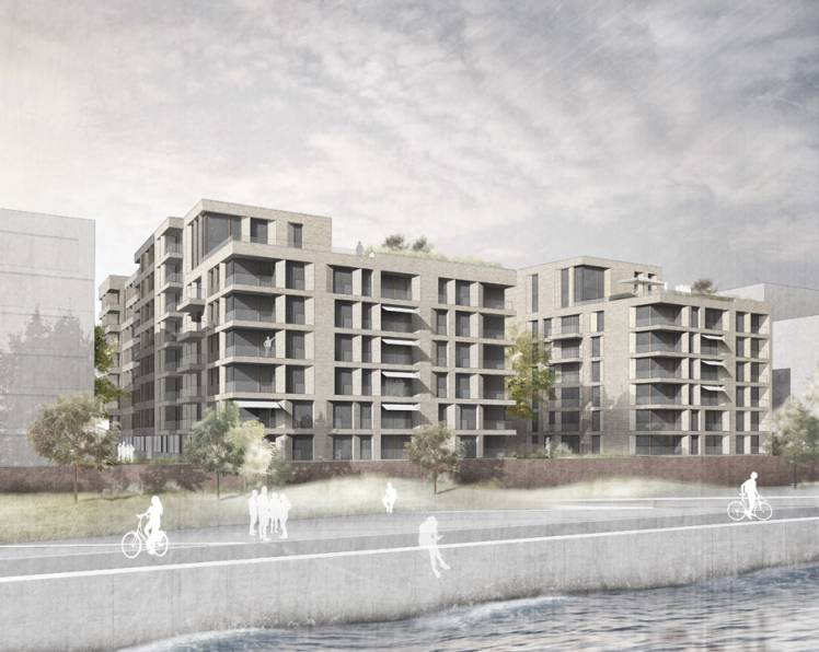 September 2017 - Grün für 97 - Baufeld 97 HafenCity, 2. Preis