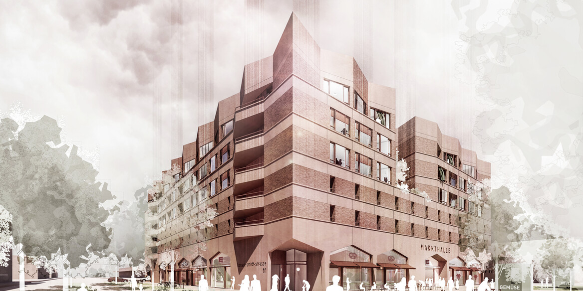 Wettbewerbsbeitrag LEH Zentrum Bremen